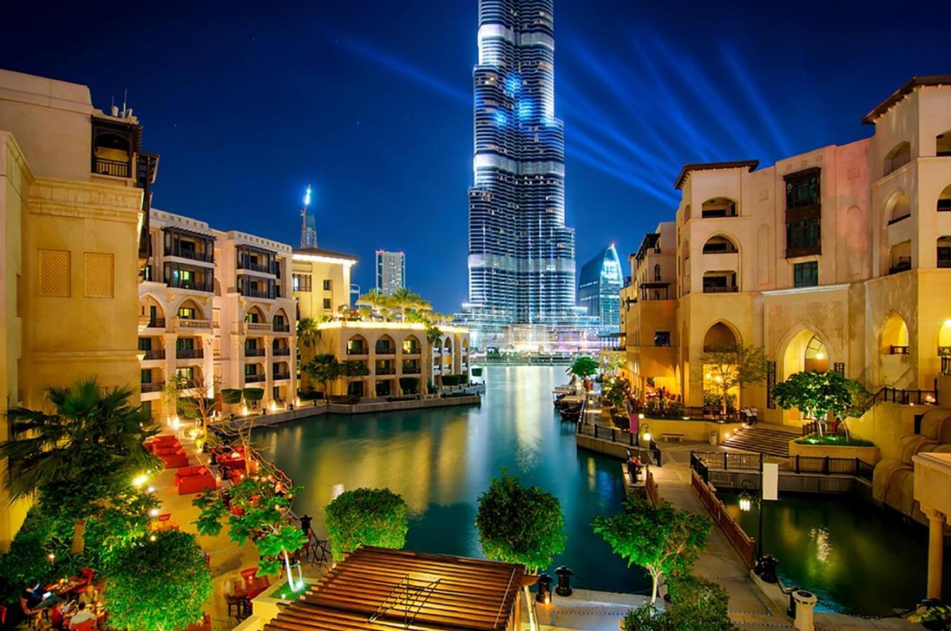 Canal View Escape With Stunning Pool Vibes Apartment Dubai
